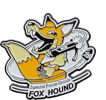 Metal Gear Solid Limited Edition Pin Badge | FOXHOUND